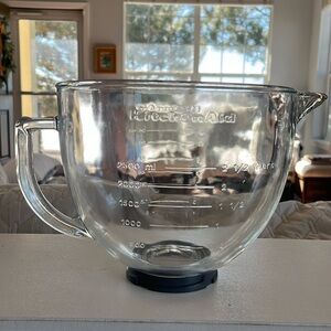 KitchenAid Glass mixer bowl